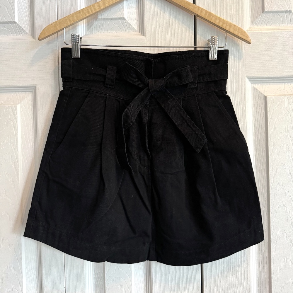 Wilfred Front Tie Mini Skirt